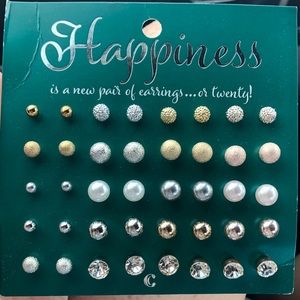 Twenty pairs of earrings from Charming Charlie